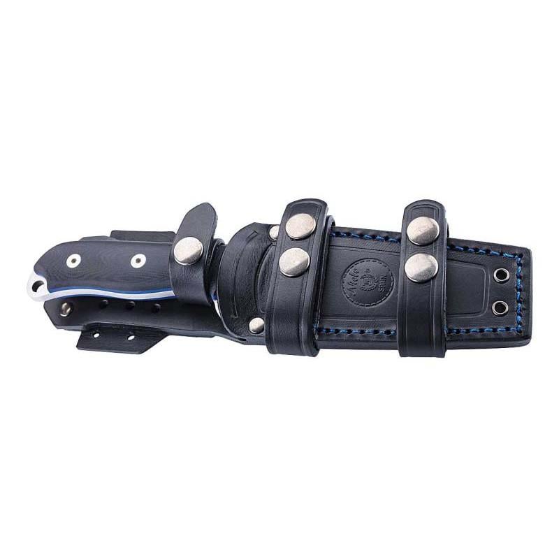 Nieto Lucus 120 Outdoormesser, 1.4116-Stahl, G10, Ft, Leder