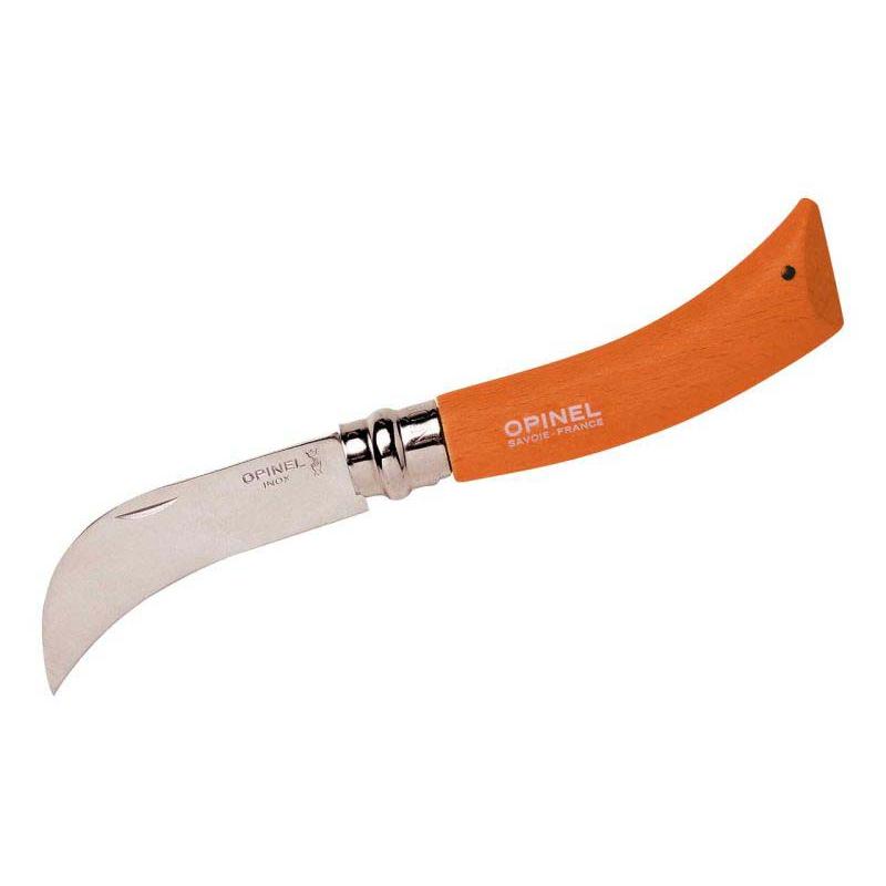 Opinel Garten-Set, Sandvik 12C27-Stahl, Rostfrei, Buchenholz-Griff, S&auml;ge, Gartenmesser, Gartenhippe