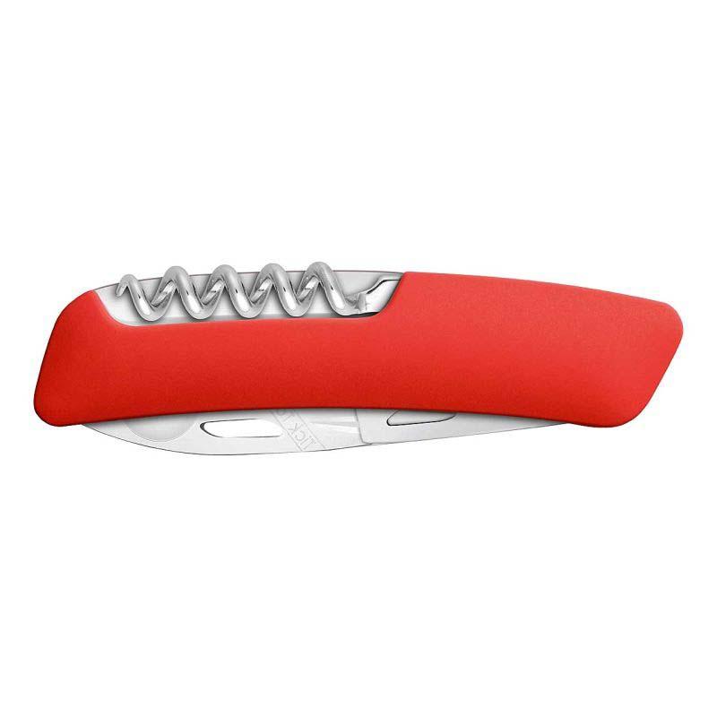 Swiza Tt03 Schweizer-Messer, Aisi 440 Stahl, Arretierung, Anti-Rutsch-Griff, 11 Funktionen, Rot