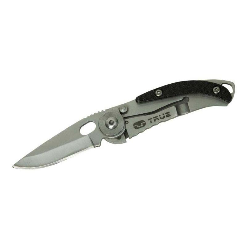 True Utility Skeletonknife Taschenmesser, Aisi 420 Stahl, Rostfrei, Frame Lock, Clip