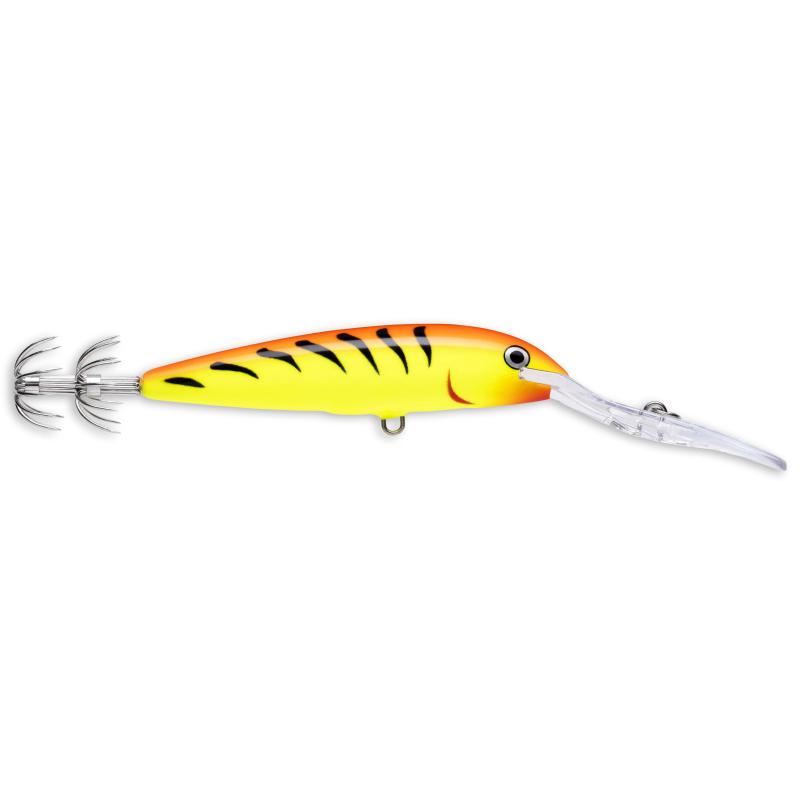 Rapala Squid Deep Dsq Ht 9cm 3,3m Taucht ab Hot Tiger