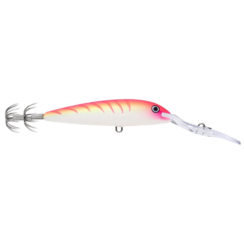 Rapala Squid Deep Dsq Ptu 9cm 3,3m Taucht ab Pink Tiger UV