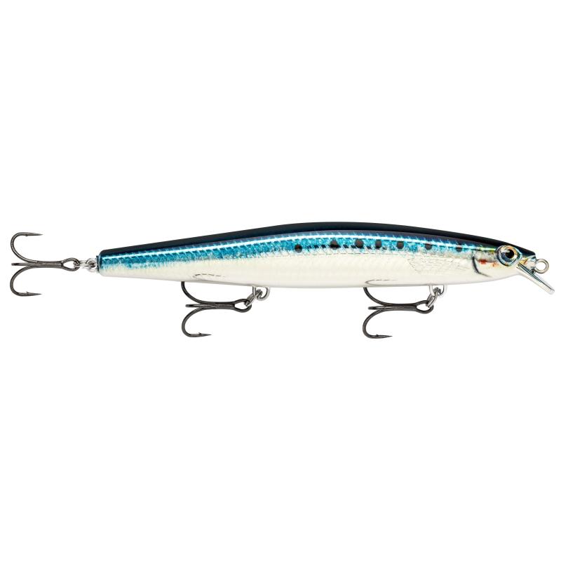 Rapala Max Rap Lg Rg Minnow Bsrdl 12cm 1,2m slowsink Live Blue Sardine