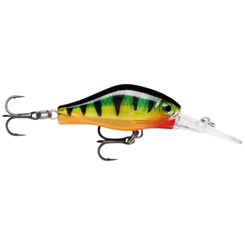 Produktbild Rapala Shadow Rap Fat Jack 04 P 4cm 3m Langsam aufsteigend Perch
