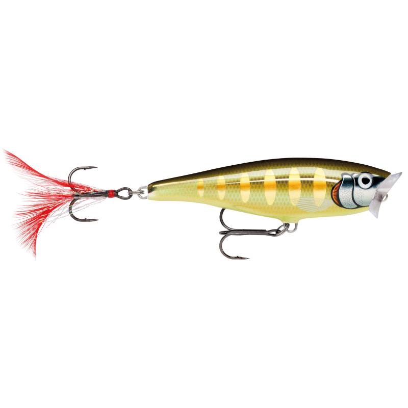 Produktbild Rapala Skitter Pop Sp Stgs 5cm Oberfl&auml;che Schwimmend Striped Grey Shiner