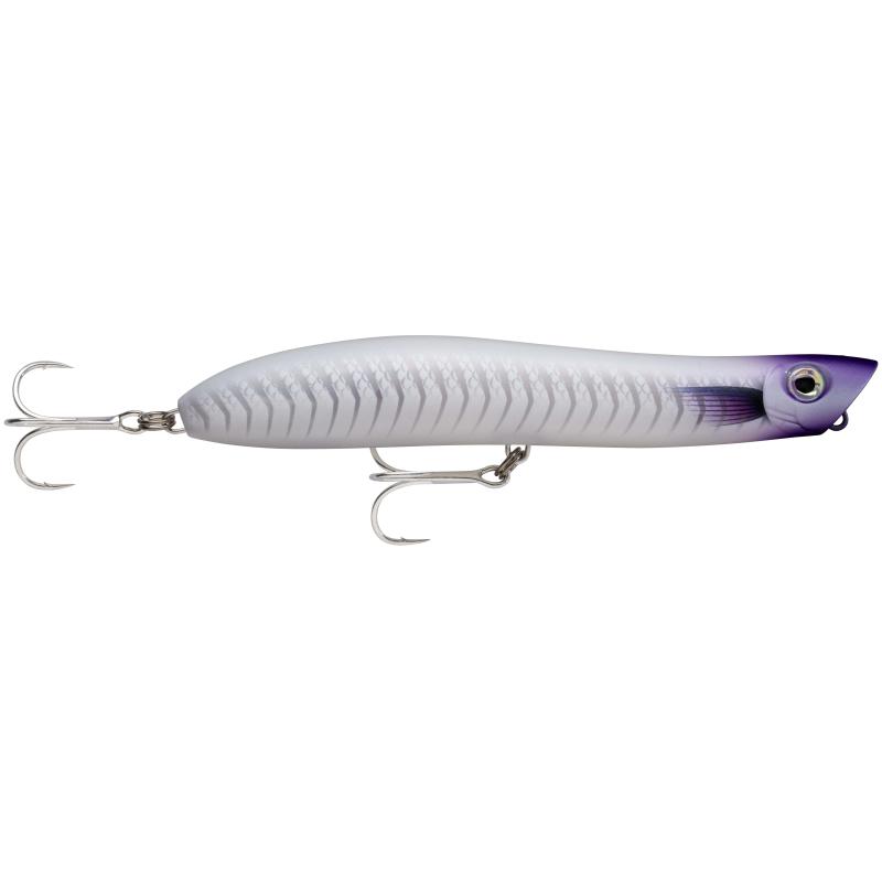 Rapala Maxrap Walk'N Roll 13cm Oberfl&auml;che Schwimmend Pearl Purple Ghost