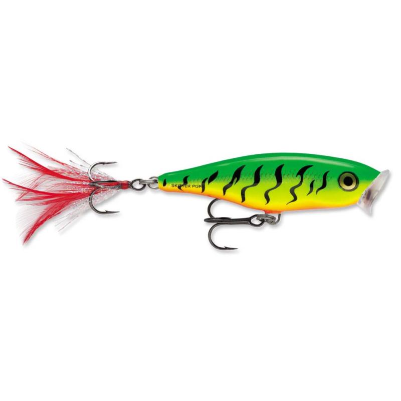 Rapala Skitter Pop Top Water 5cm Firetiger Oberfl&auml;chenk&ouml;der