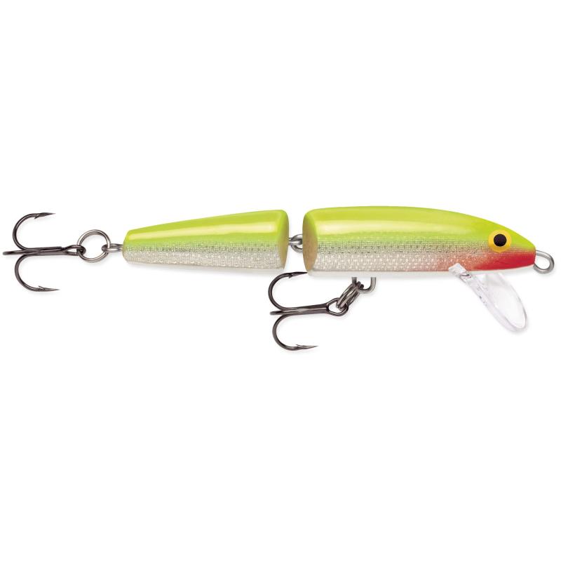 Produktbild Rapala Jointed Floating 9cm Silver Fluorescent Chartreuse 1,50-2,10 m