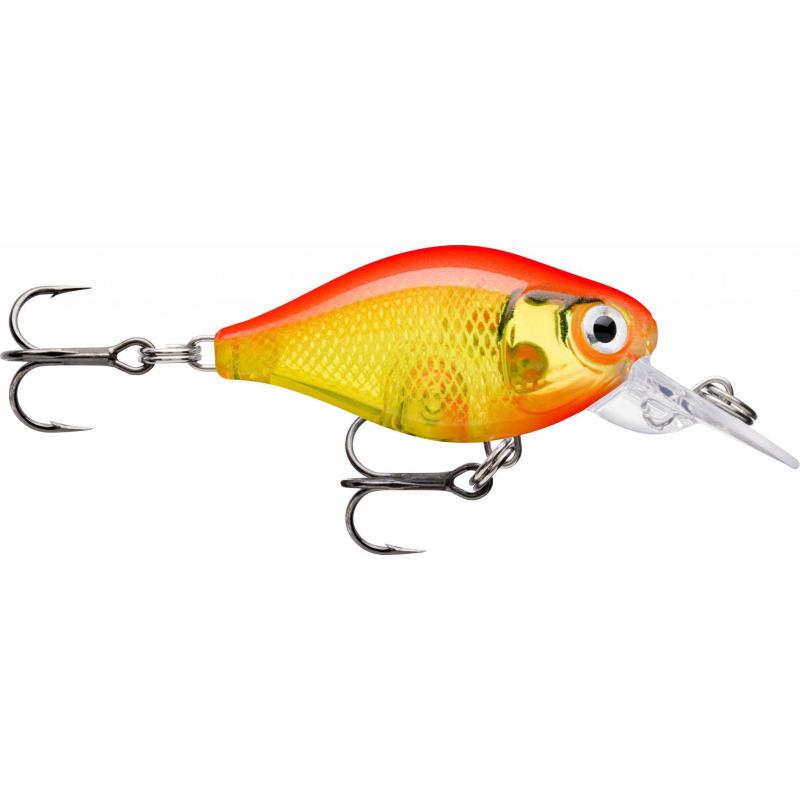 Rapala X-Light Crank Mid R. 03 Gold Fluorescent Red 4 g 3,5 cm