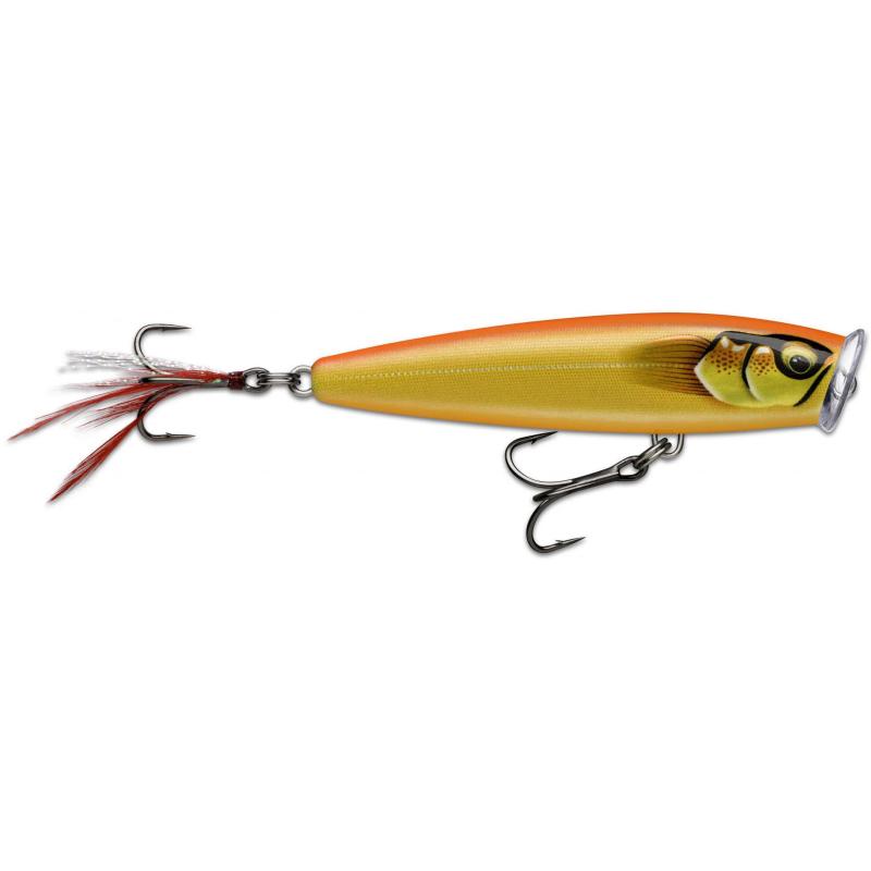 Produktbild Rapala Skitter Pop Elite Spe95 Gilded Gold Orange 17 g 9,5 cm