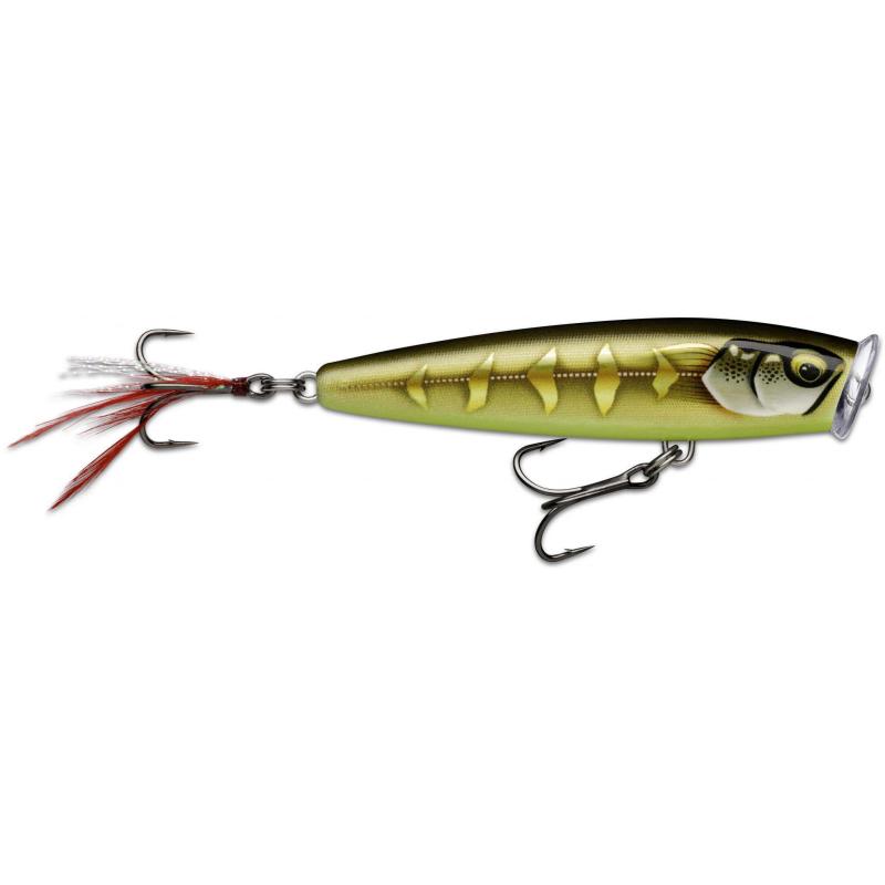 Produktbild Rapala Skitter Pop Elite Spe95 Gilded Striped Grey Shiner 17 g 9,5 cm