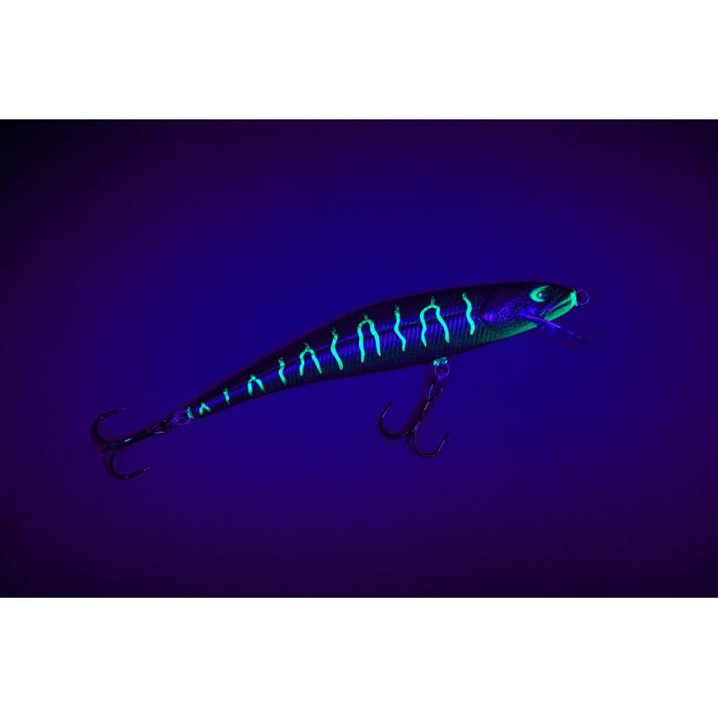 Balzer MK Adventure UV Booster 2.0 Black Albino 11cm Tauchtiefe 1,3m