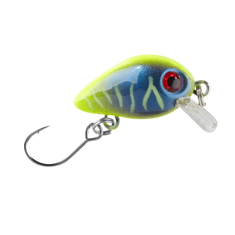 Balzer Trout Attack Wobbler Trout Crank gelb-blau 3cm 2g