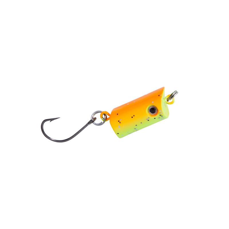Balzer Trout Attack Pellet Wobbler Orange-Gelb-Glitter