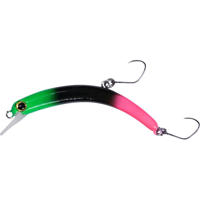 Balzer Forellen Wobbler PEACHY gr&uuml;n/schwarz/pink