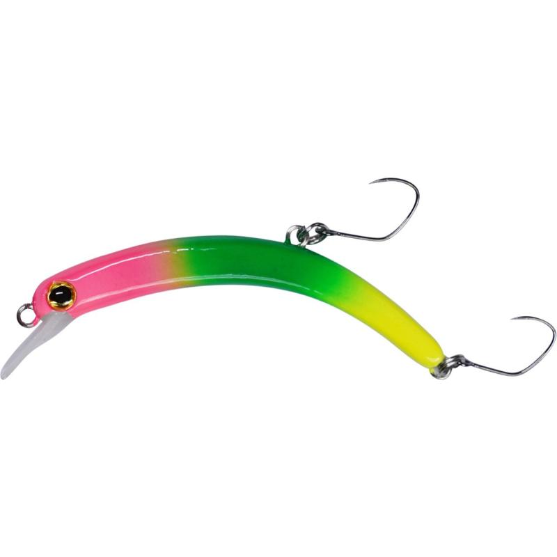 Balzer Forellen Wobbler PEACHY pink-gr&uuml;n-gelb