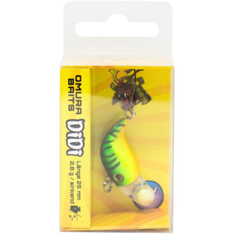Fishing Tackle Max Wobbler OMURA DIDI 2,8 g Fire Tiger