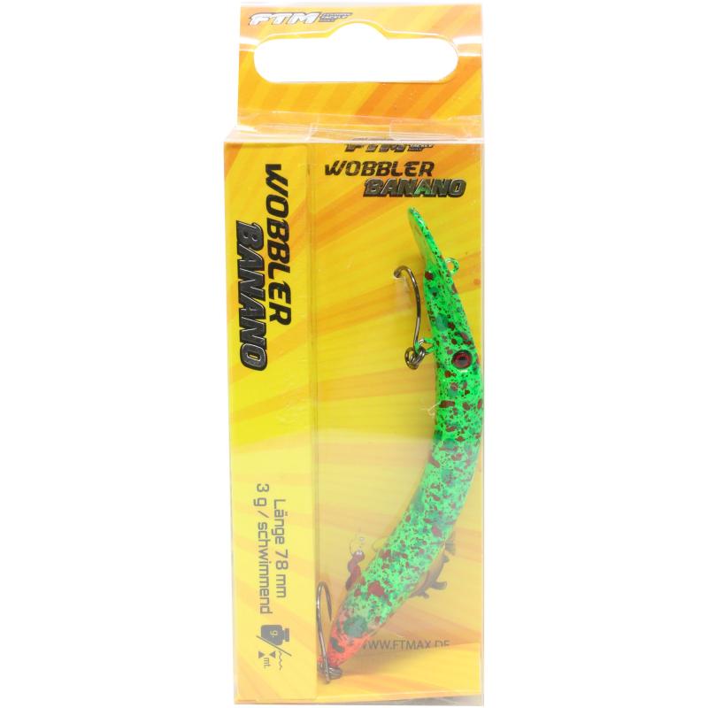 Fishing Tackle Max Wobbler Banano 78 mm 3 g Farbe 01
