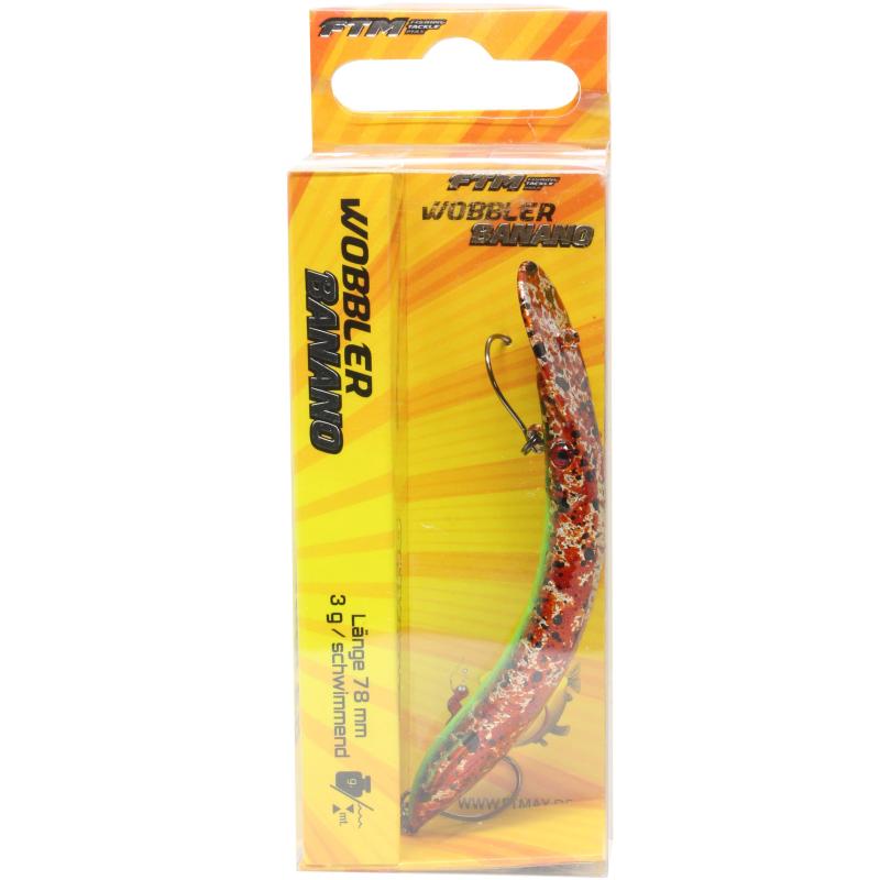 Fishing Tackle Max Wobbler Banano 78 mm 3 g Farbe 06