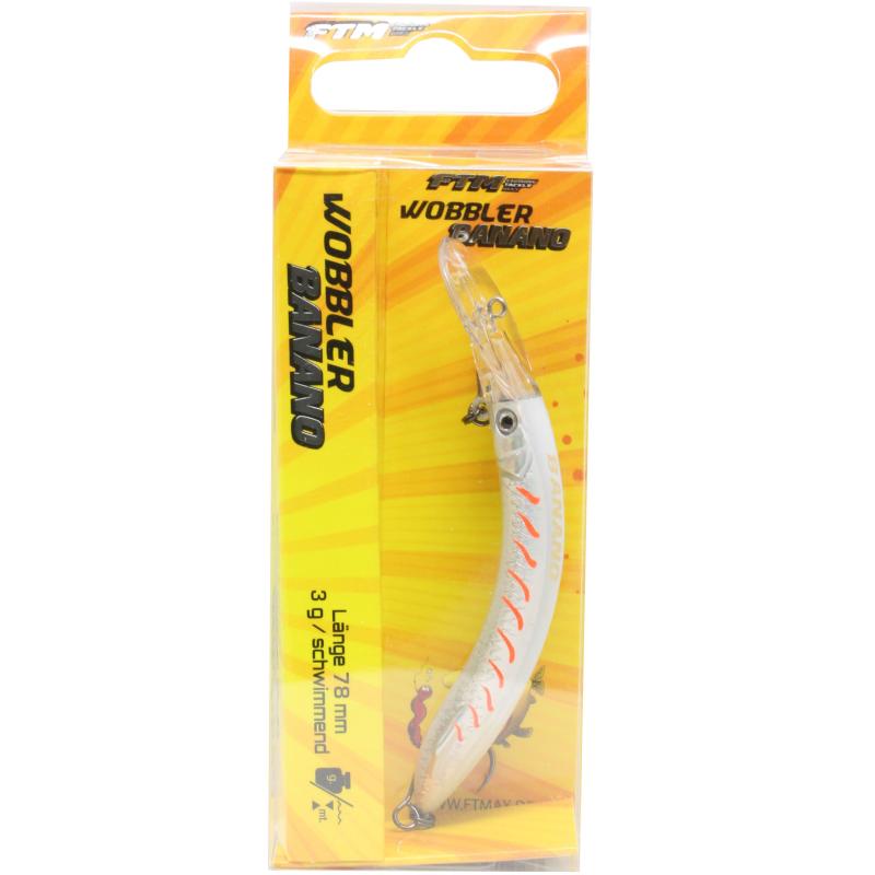 Fishing Tackle Max Wobbler Banano 78 mm 3 g Farbe 07
