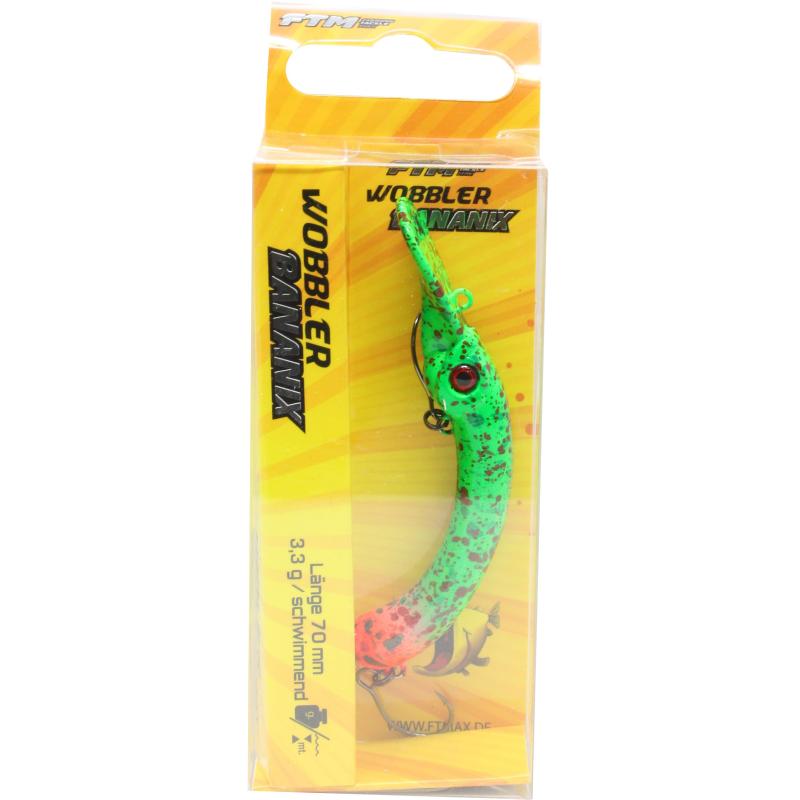 Fishing Tackle Max Wobbler Bananix 70 mm 3,3 g Farbe 01