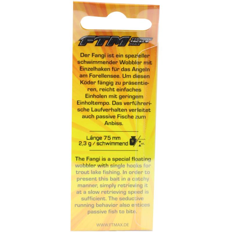 Fishing Tackle Max Wobbler Fangi 75 mm 2,3 g Farbe 09