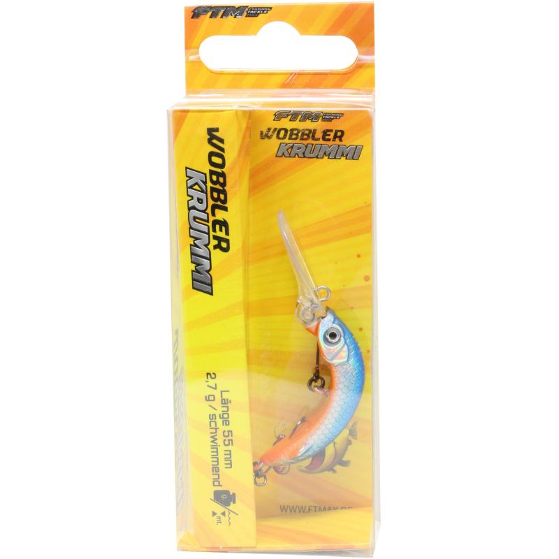Fishing Tackle Max Wobbler Krummi 55 mm 2,7 g Farbe 02