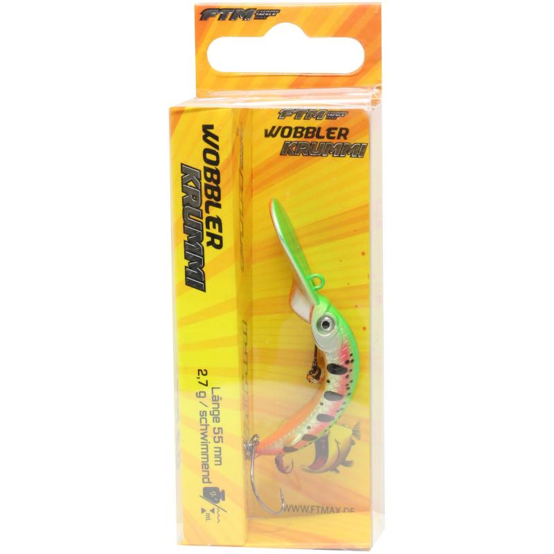Fishing Tackle Max Wobbler Krummi 55 mm 2,7 g Farbe 08