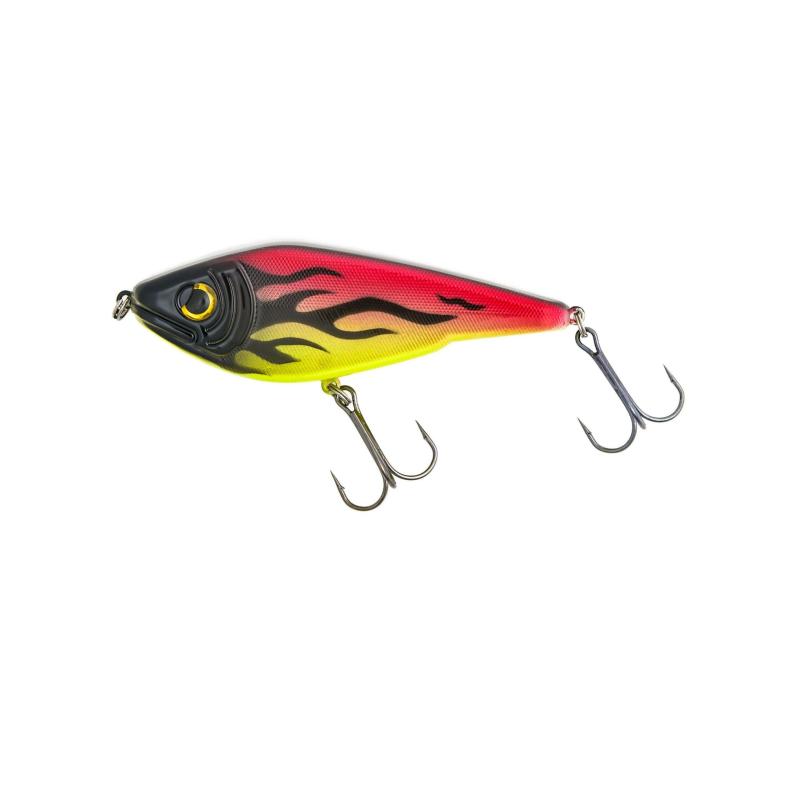 Fladen Predator Swimbait 25g 9cm Burning prey