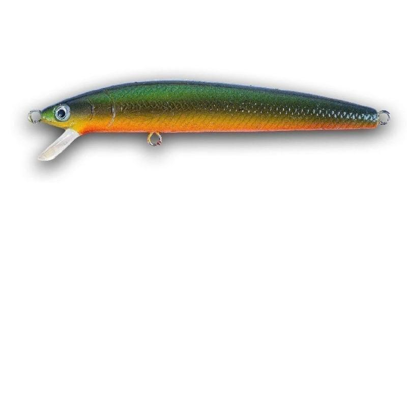 Fladen Eco Minnow 9cm green/orange