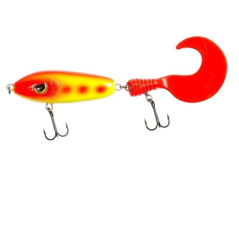 Fladen Maxximus Predator Tail-or 50 gram Yellow & Red