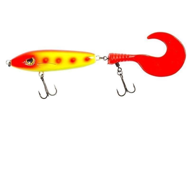 Fladen Maxximus Predator Tail-or XL 80 gram Yellow & Red