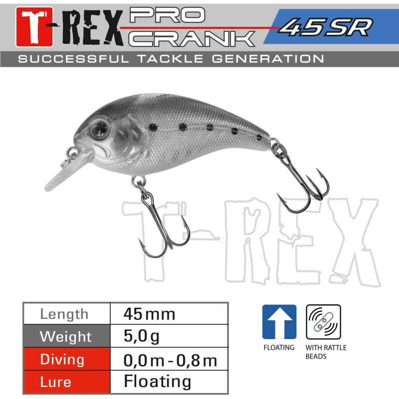Wobbler T-Rex Pro Crank 45 SR C3