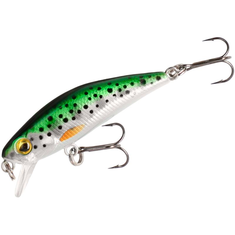 Mikado Wobbler Twist - 42mm/2.8G/Rainbow Trout - sinkend
