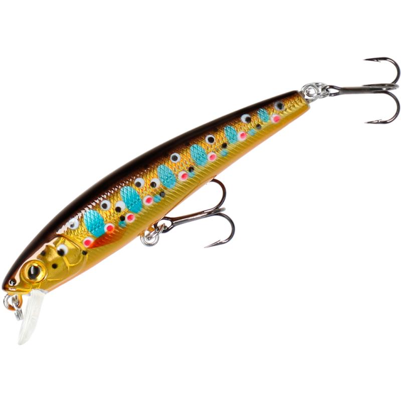 Produktbild Mikado Wobbler Fishunter Needle - 7.5cm/Brown Trout - Schwimmend