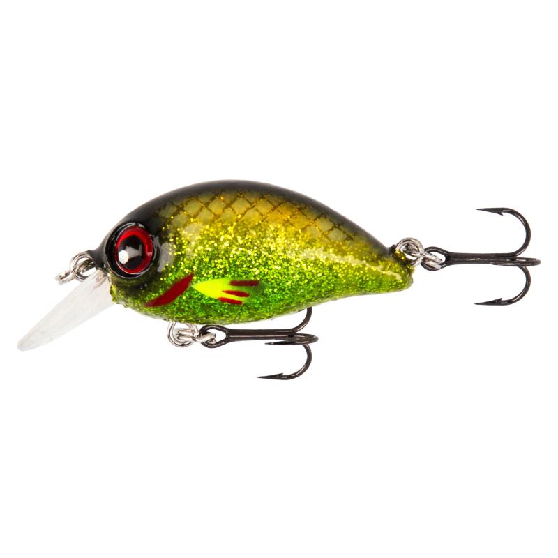 Produktbild Mikado Wobbler Shimmy 34mm/3.0G/Green Olive Flash Schwimmend