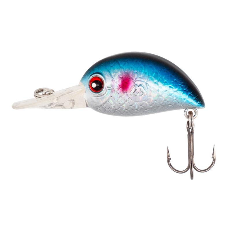 Produktbild Mikado Wobbler Shimmy Dr 30mm/3.3G/Blue Roach Schwimmend