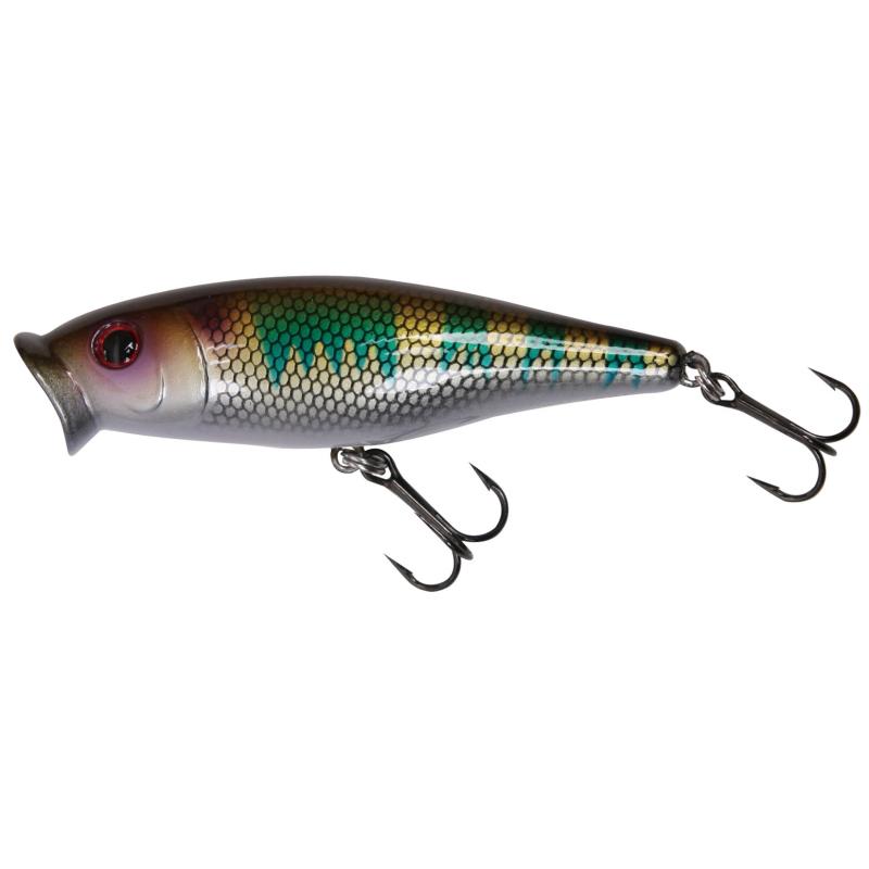 Paladin Trickfisch Medium Popper 8,5g/75mm gr&uuml;n/braun