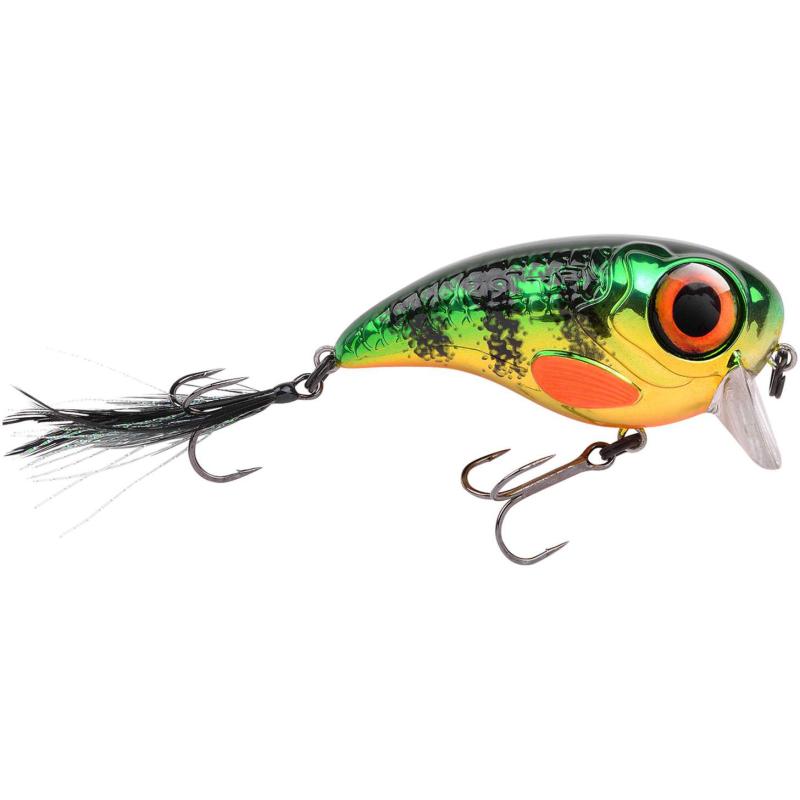 Produktbild Spro Fat Iris Hardlure Chrome Perch 8cm 40g