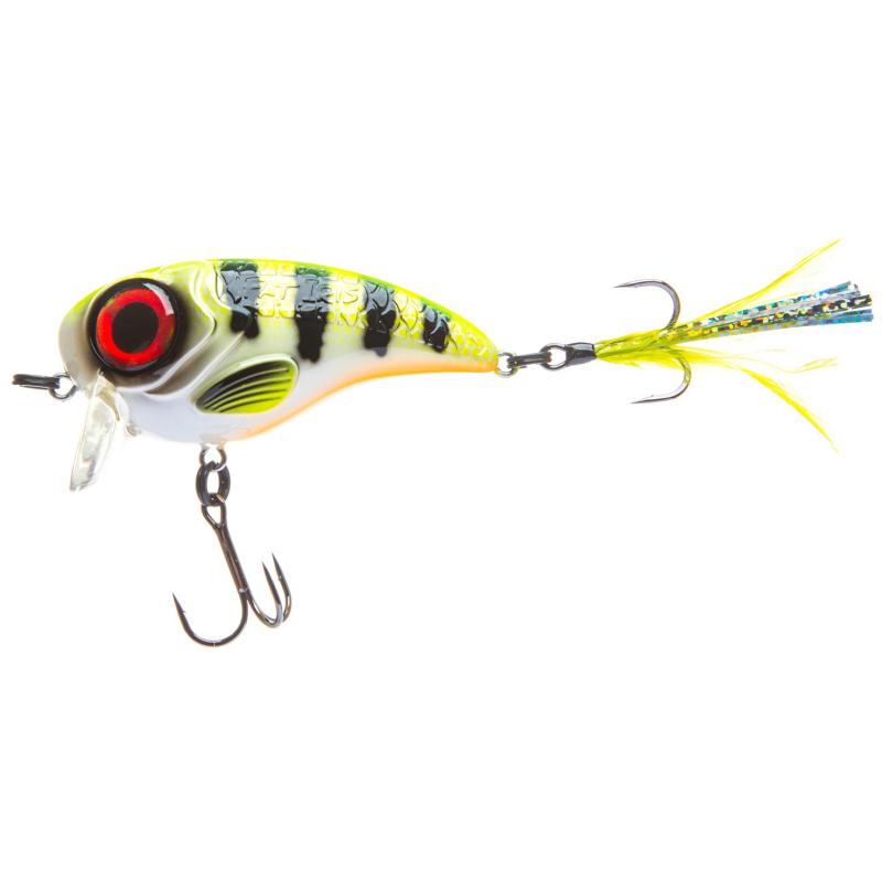 Produktbild Spro Fat Iris Hardlure Hot Perch 8cm 40g