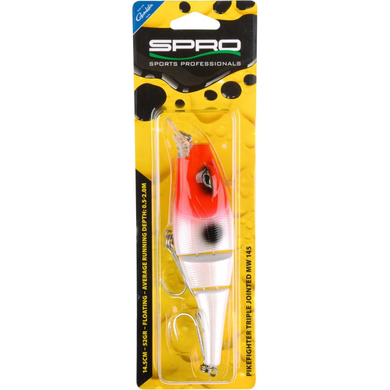 Spro Pikefig. Tr Jtd145Mw 52Gr Uv Redhead