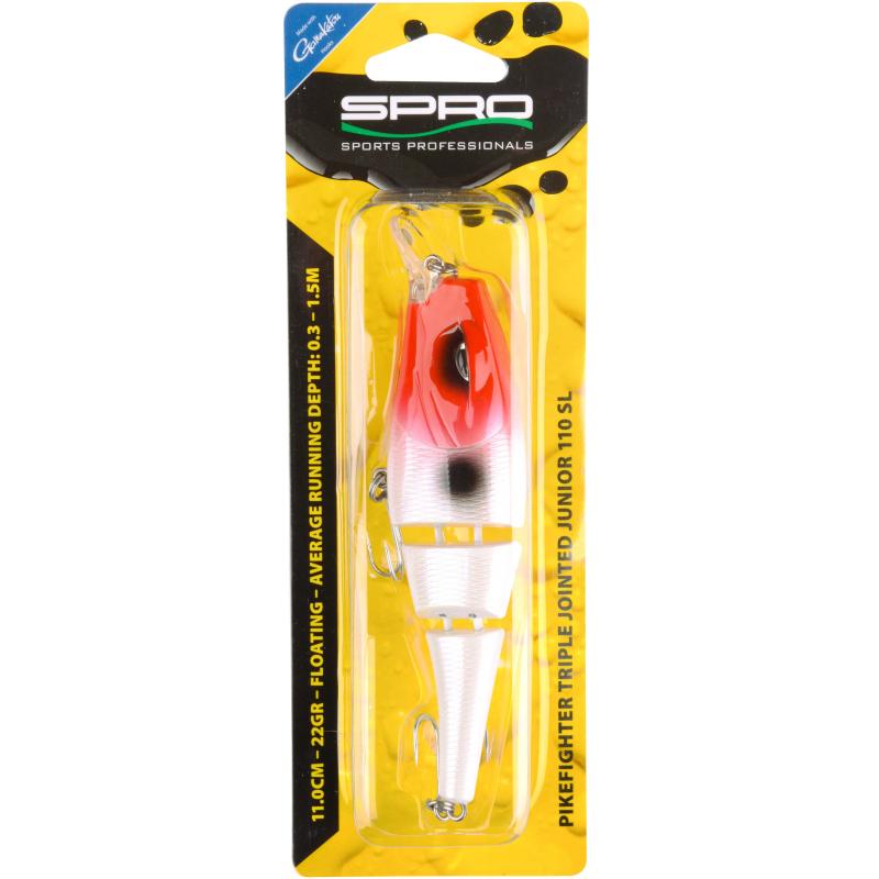 Spro Pikefig. Tr Jtd 110Sl 22Gr Uv Redhead