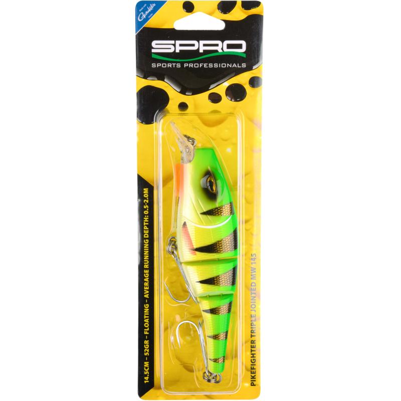 Spro Pikefighter Jtd145Mw 52Gr Uv Firetiger