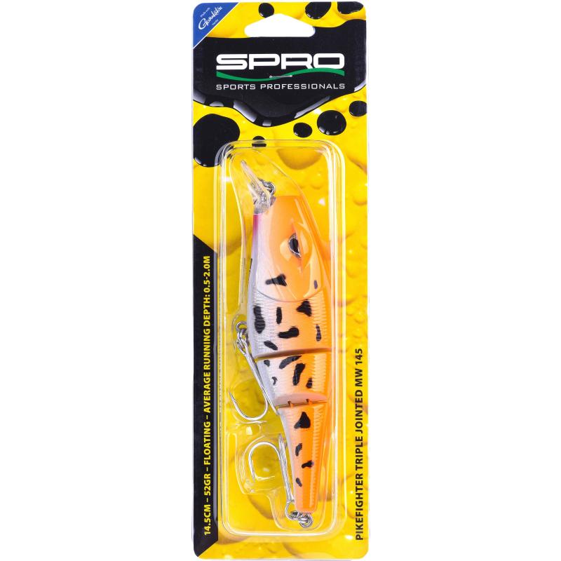 Spro Pikefig Tr Jtd 145Mw 52gr Uv Orange Koi
