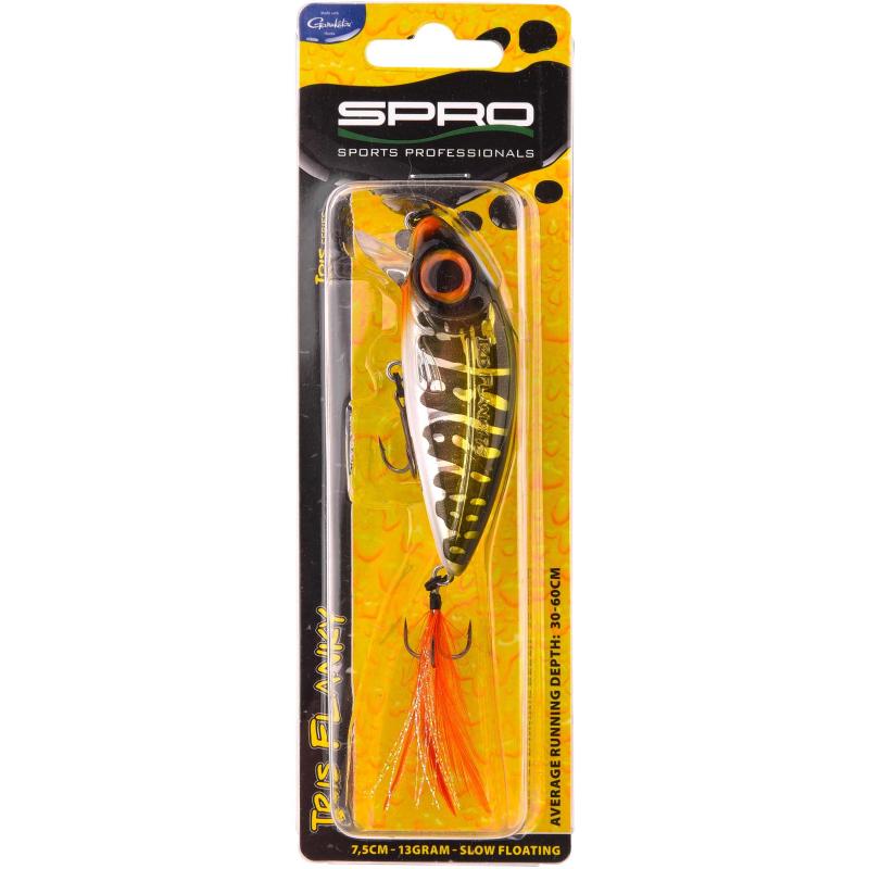 Spro Iris Flanky Hardlure Nort.Pike 7,5cm 13g