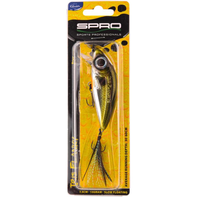 Spro Iris Flanky Hardlure Shad 7,5Cm 13G