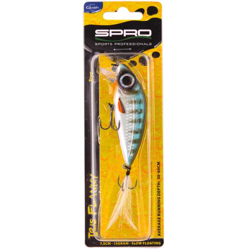 Spro Iris Flanky Hardlure Herring 7,5cm 13G