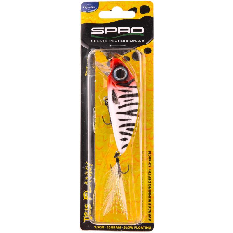 Spro Iris Flanky Hardlure Rh.Tiger 7,5cm 13G