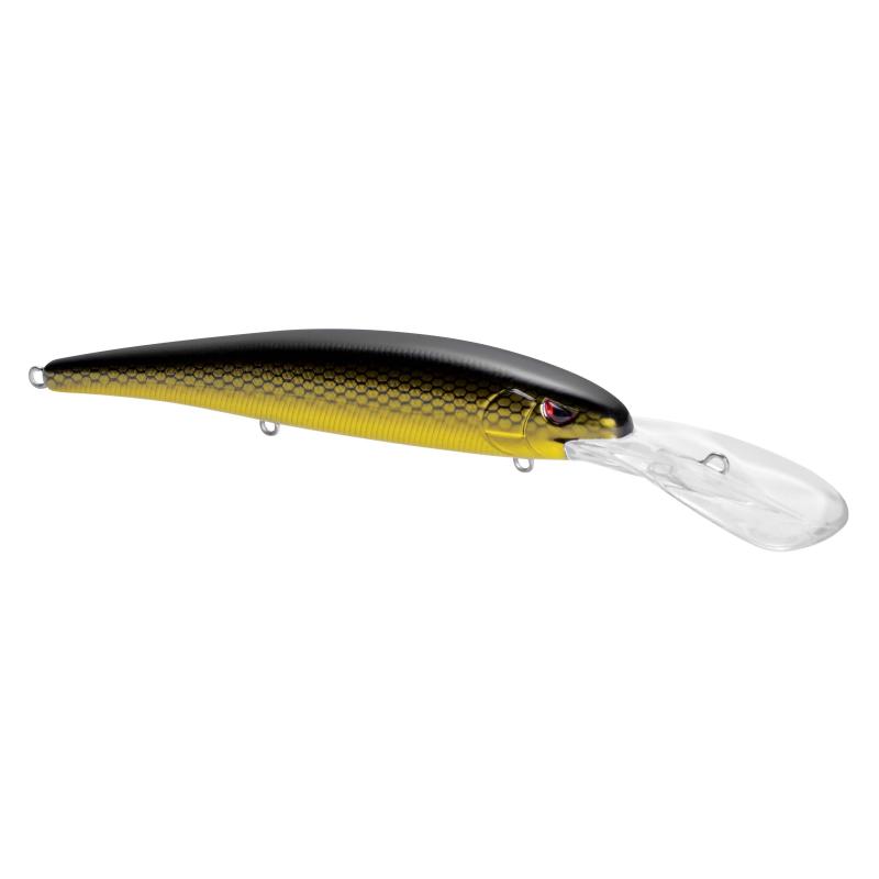 Spro Madeye Minnow 120 Black Back Gold