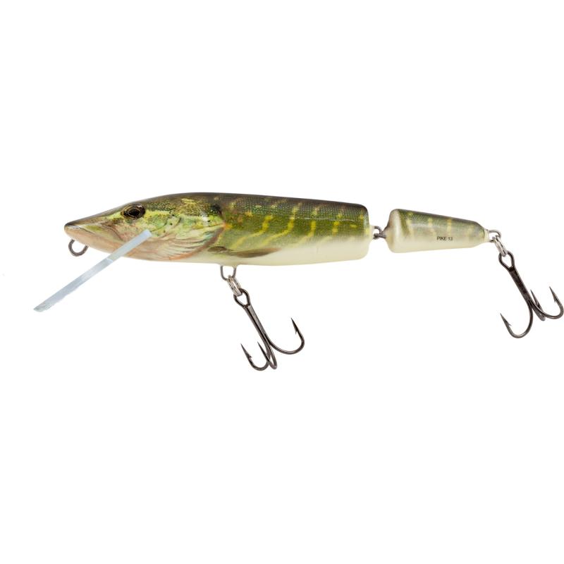 Salmo Pike Jointed Floating 13cm 21G Real Pike 1,2/2,0m